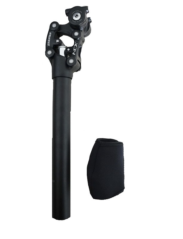 Suntour Federsattelstütze Parallelogramm SP25-NCX bis ca. 70 kg (soft) 30,9 mm schwarz 350 mm
