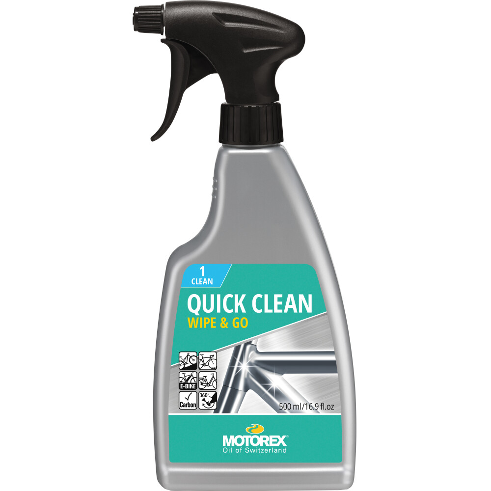 MOTOREX Fahrradreiniger QUCIK CLEAN 1x 500 ml Sprühflasche