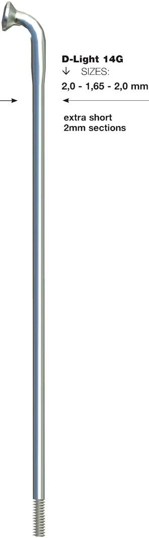 DD-SPEICHEN 2X1,65X264 SCHWARZ D-LIGHT