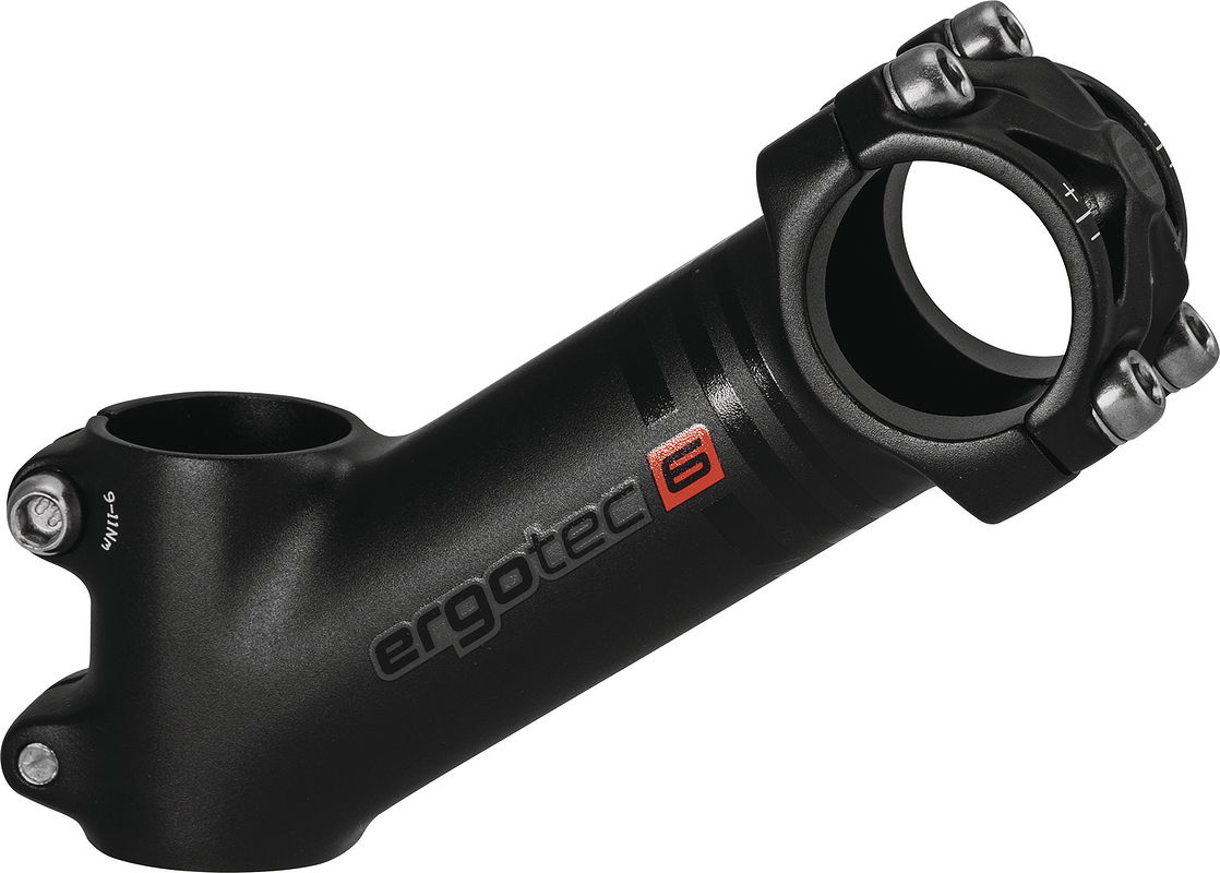 ergotec Ahead-Vorbau High Piranha 2 130 mm schwarz sand. 31,8 mm 1 1/8" 35°