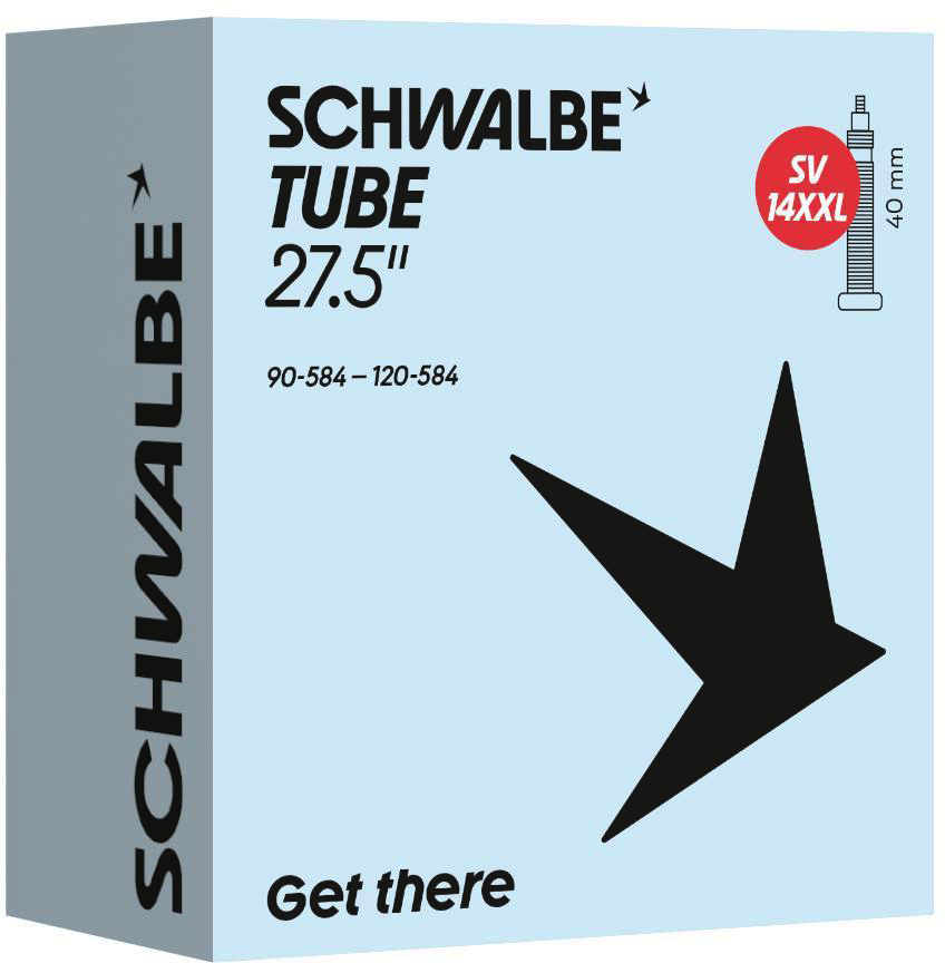 SCHWALBE FAHRRADSCHLAUCH SV14XXL 90/120-584 40mm