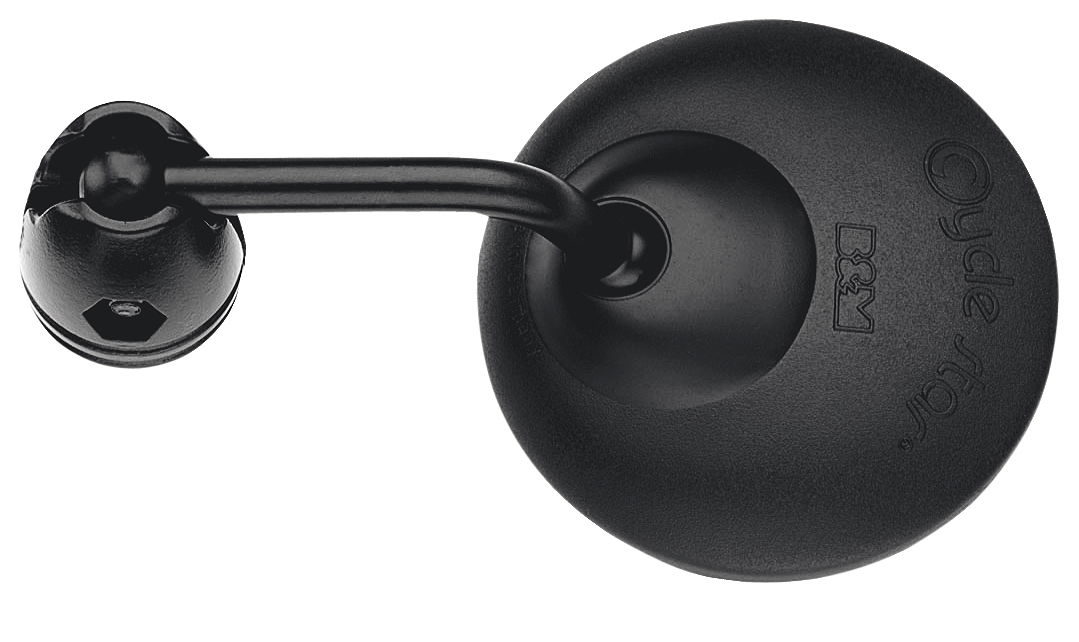 B&M Lenkerspiegel Cycle Star kurze gebogene Stange, ca. 5 cm 901/3