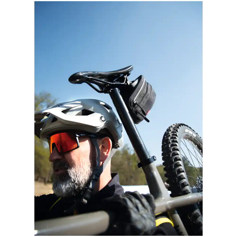 KLICKfix Bikepack Sport Expandable Satteltasche schwarz