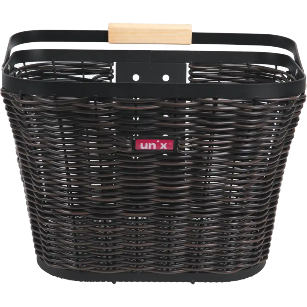 UNIX Bettino Vorderradkorb  schwarz/braun