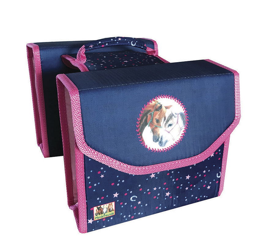 Bike Fashion Doppelpacktasche Pferdefreunde