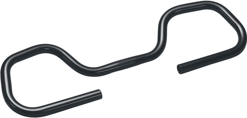 ergotec City-/Trekking Lenkerbügel Contest Lady 550 mm schwarz eloxiert 0°/0° 33 mm 25,4 mm