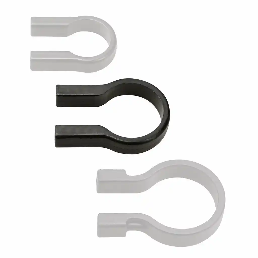 KLICKfix Lenker Adapter Schelle ⌀ 31,8mm / 10 Stück im Beutel  schwarz