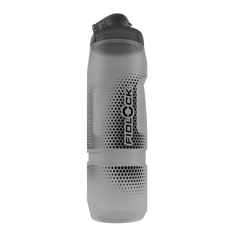 FIDLOCK Trinkflasche TWIST bottle 800 transparent schwarz 0,80 L