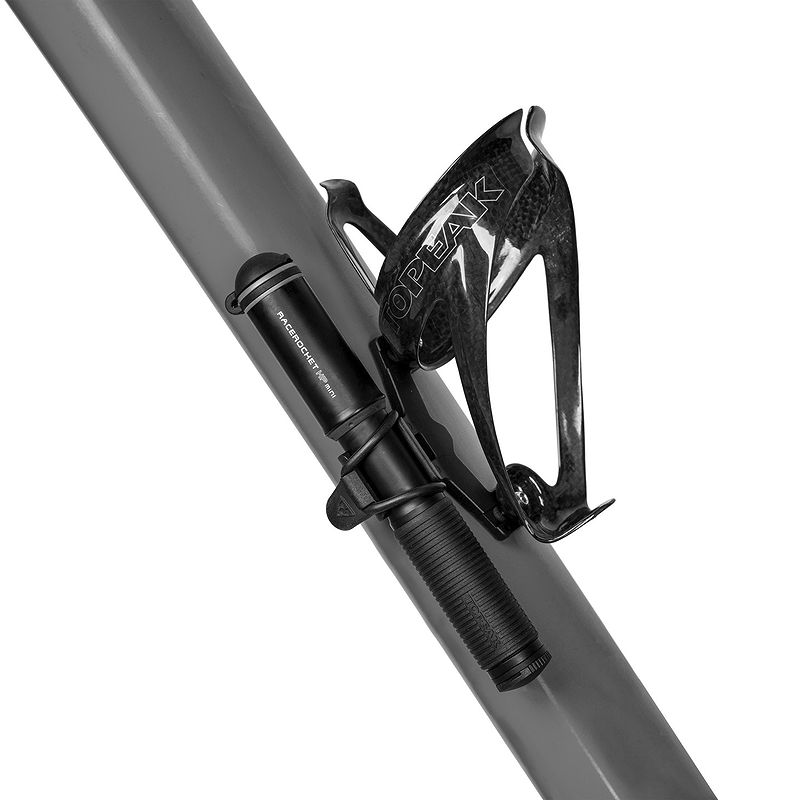 Topeak Minipumpe Race Rocket HP Mini schwarz 11 bar / 160 PSI