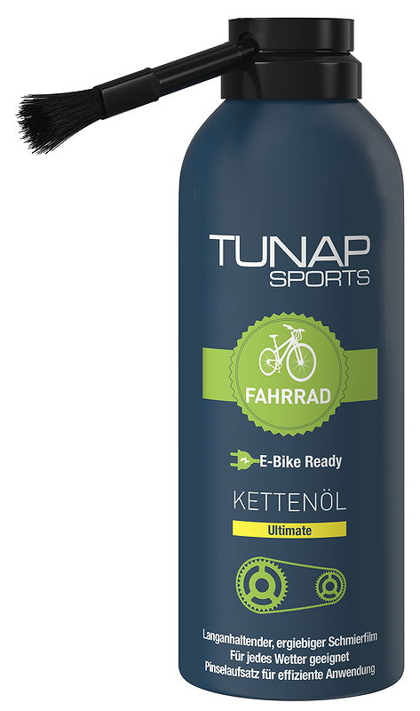 TUNAP SPORTS Kettenöl TS260 Ultimate 125 ml Sprühdose mit Dosierpinsel