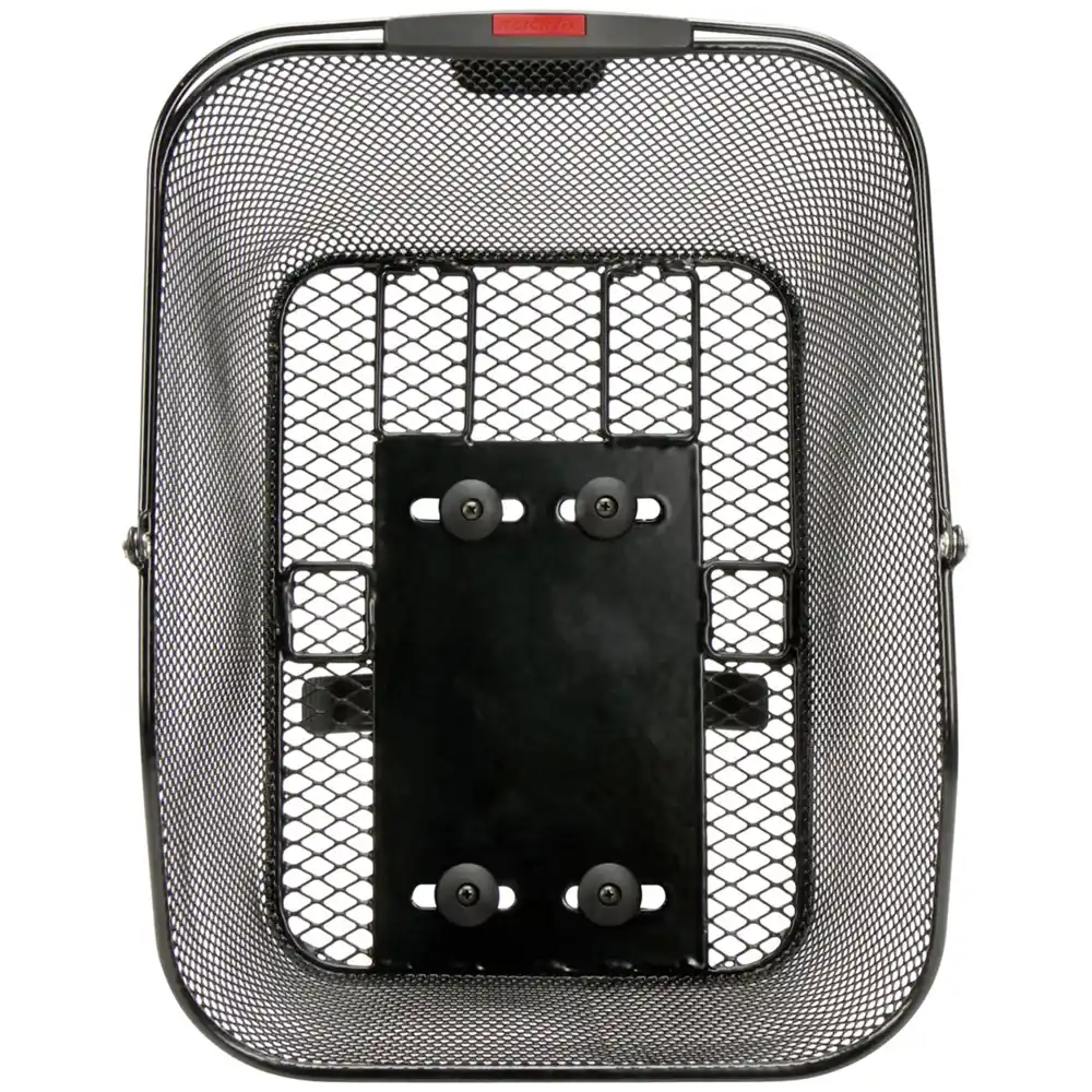 KLICKfix City Korb 2 mit KLICKfix KorbKlip 2 Adapter schwarz