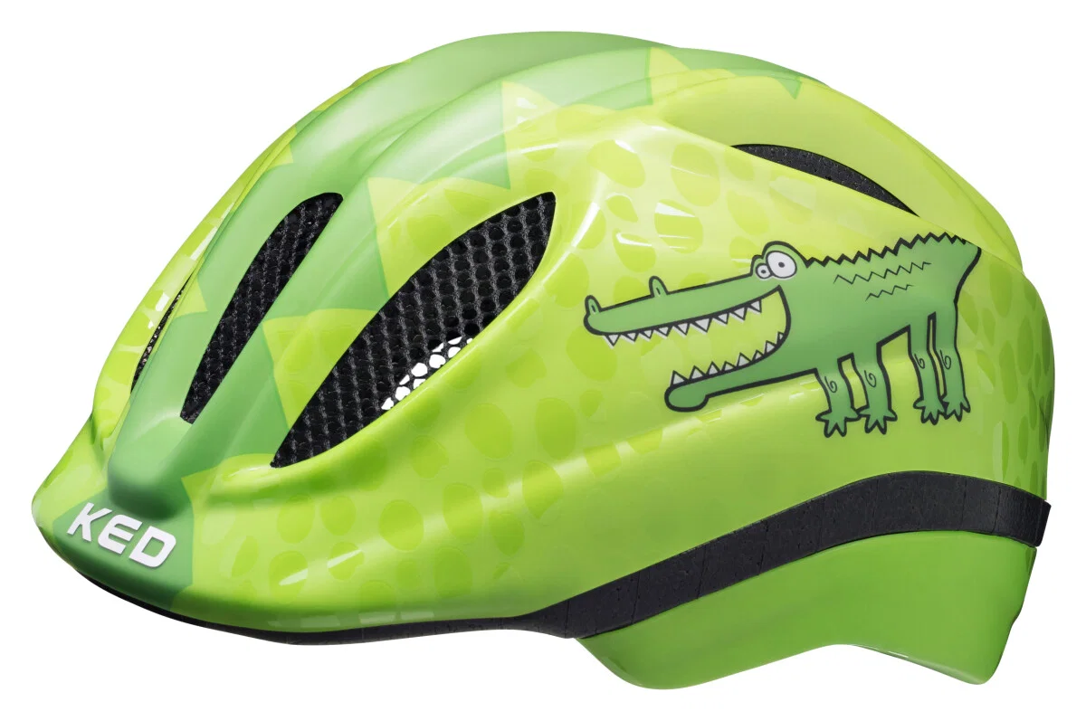 KED Kinderhelm Meggy II Trend Green Croco grün S/M (49-53 cm)
