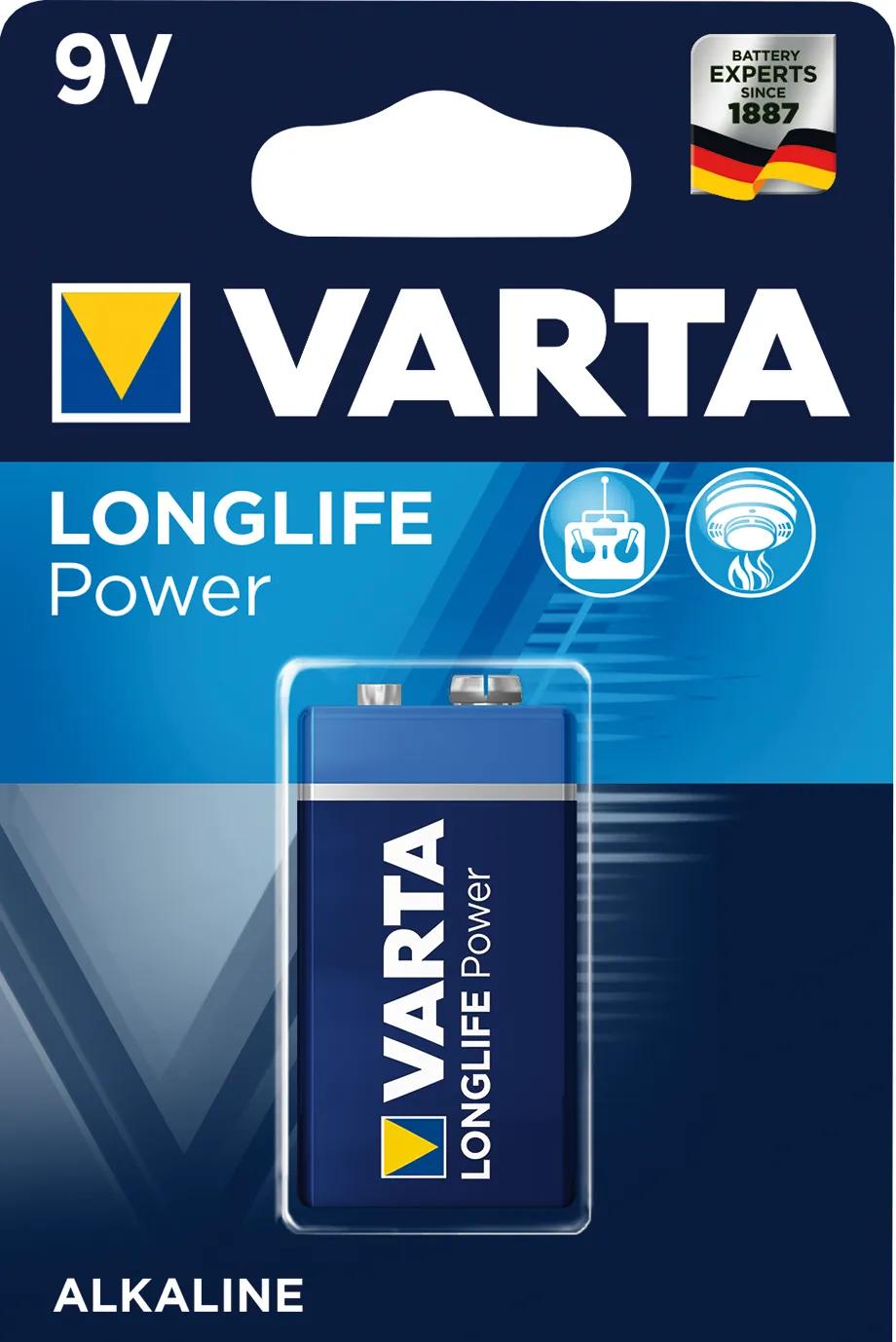 VARTA E-BLOCK LONGLIFEPOW 1 ER BLISTER