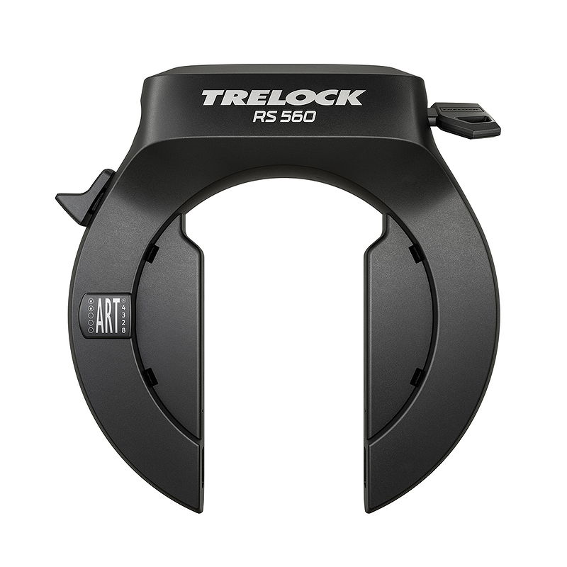 TRELOCK Rahmenschloss RS 561 P-O-C AZ 72,5 mm (Balloon) schwarz Montageverpackung