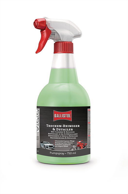 BALLISTOL Fahrradreiniger Trockenreiniger & Detailer 750 ml Sprühflasche