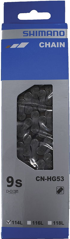 Shimano Fahrrad Kette CNHG53 9-fach  116 Glieder ECNHG53C116I