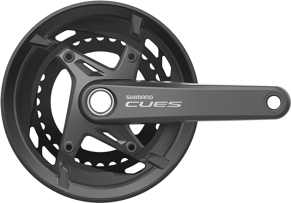 Shimano Kettenradgarnitur Cues FCU60102 2-PIECE 46x32 Zähne schwarz 175 mm EFCU60102EX62C