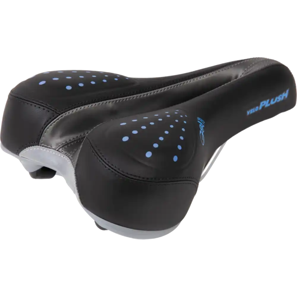Velo Gel Zone Trekkingsattel Herren  schwarz /  grau/blau