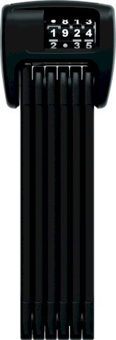 ABUS Zahlen-Faltschloss Bordo Combo 6000C BK SH schwarz 90 cm