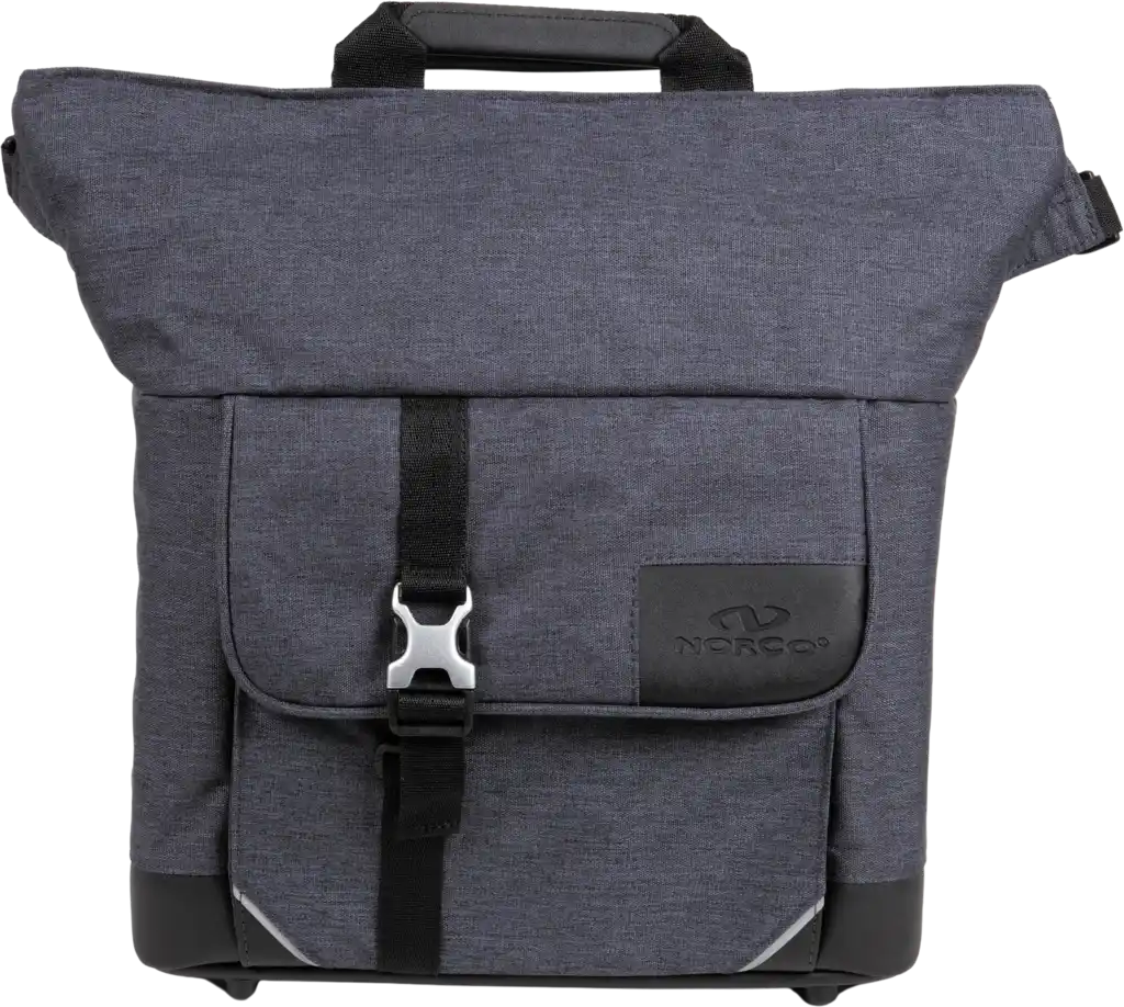 Norco Belford City Seitentasche mit KLICKfix Vario E Haken tweed grey
