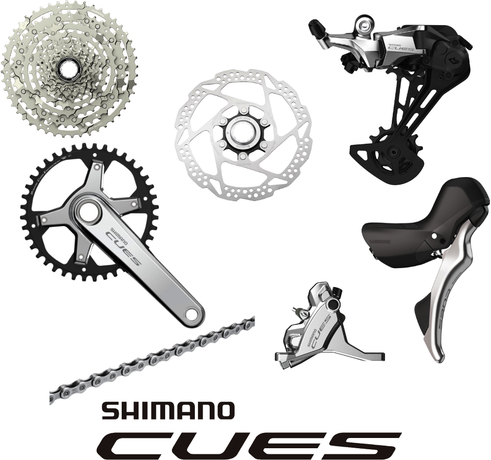 Gruppe CUES Silver Edition 10 Fach, 175 mm, 42Z., 11-48Z.
