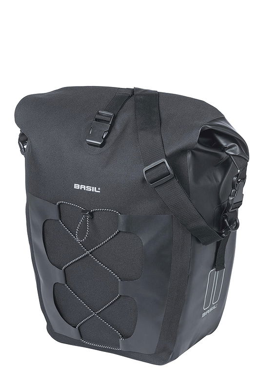 Basil Einzeltasche Navigator Waterproof L schwarz