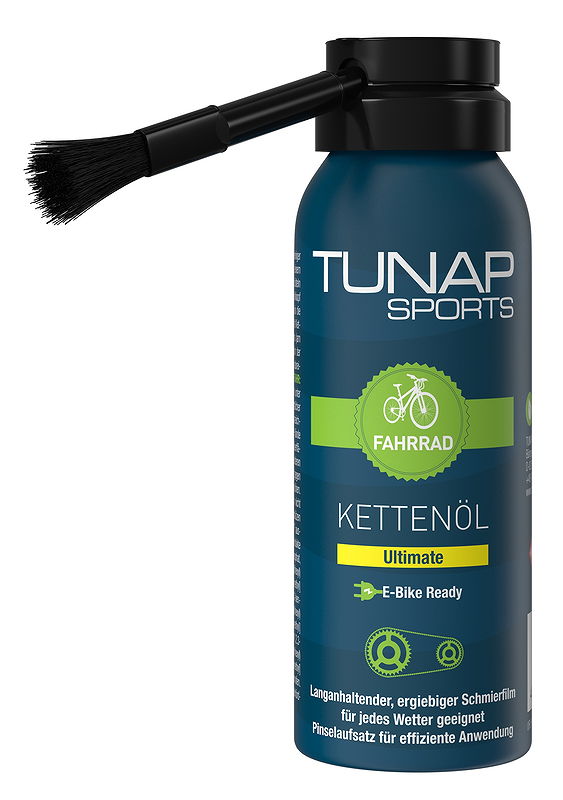 TUNAP SPORTS Kettenöl TS260 Ultimate 50 ml Sprühdose mit Dosierpinsel