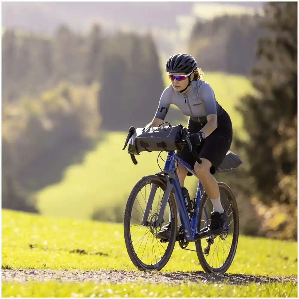 KLICKfix Bikepack Waterproof  grau Lenkertasche