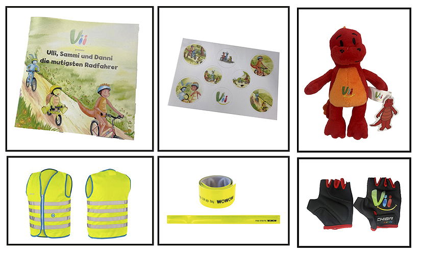 Vii Kinderradzubehör Riders Paket Danni Gr. L