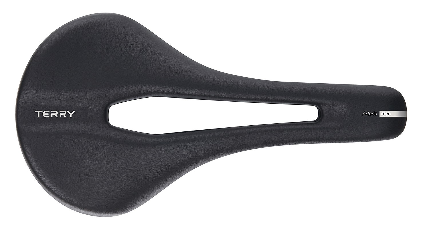Terry Sport Sattel Fly Arteria MTB/ Rennsattel schwarz L275 x  B163 mm / 255 g He