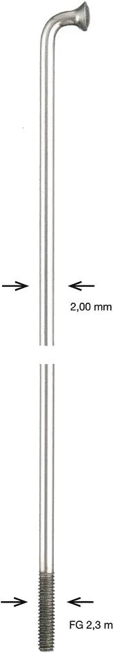 ALPINA SPEICHEN ZINK 2X288MM