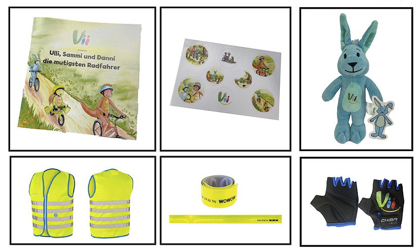 Vii Kinderradzubehör Riders Paket Sammi Gr. M