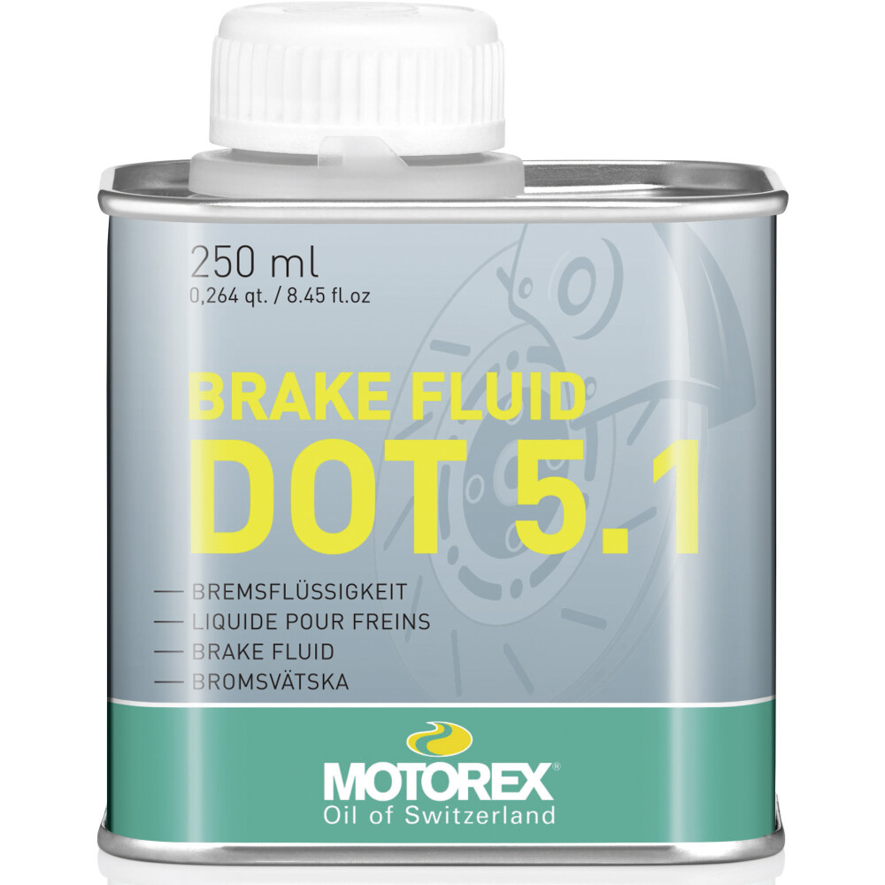 MOTOREX Bremsflüssigkeit BRAKE FLUID DOT 5.1 1x 250 ml Dose