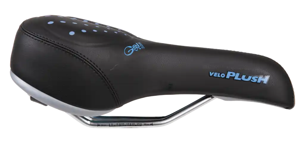 Velo Gel Zone Trekkingsattel Herren  schwarz /  grau/blau