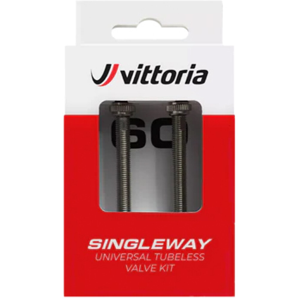 SINGLEWAY TUBELESS VENTIL MESSING 60mm (2er Set)
