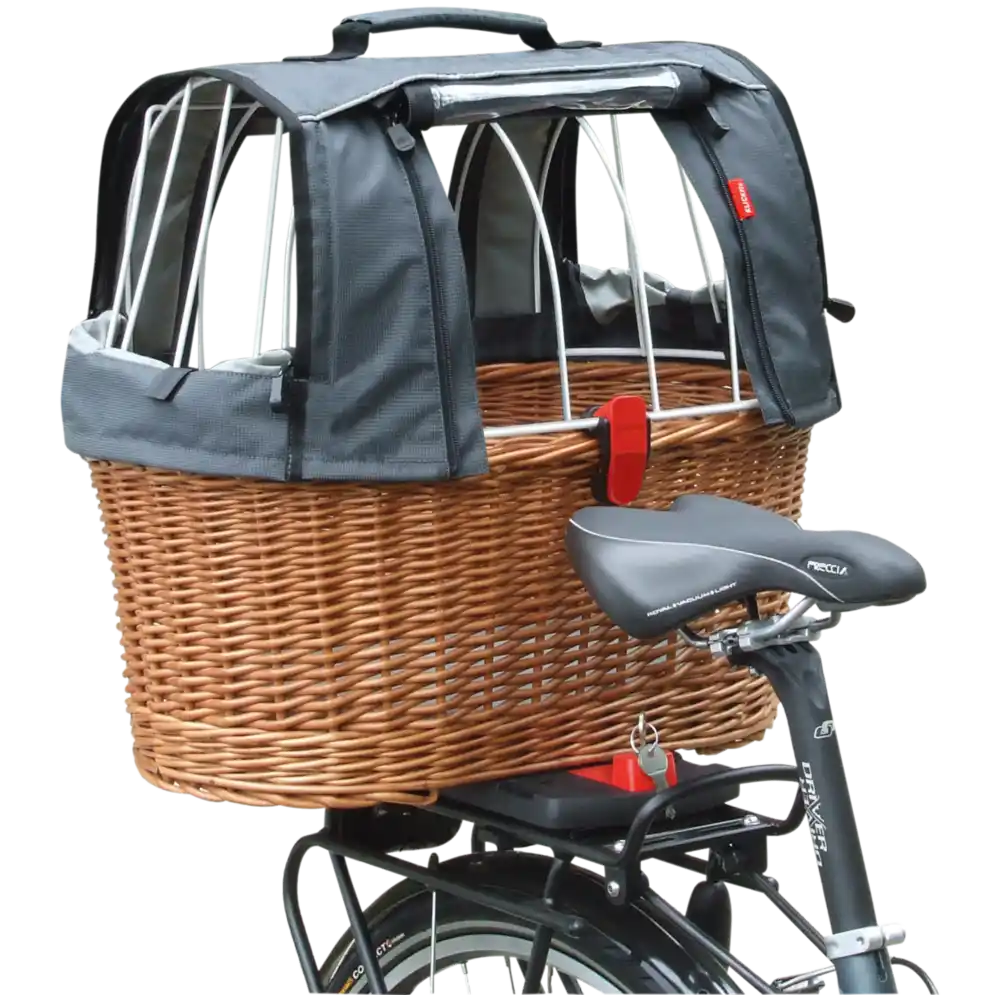 KLICKfix Doggy Haube - nur Regenhaube - schwarz