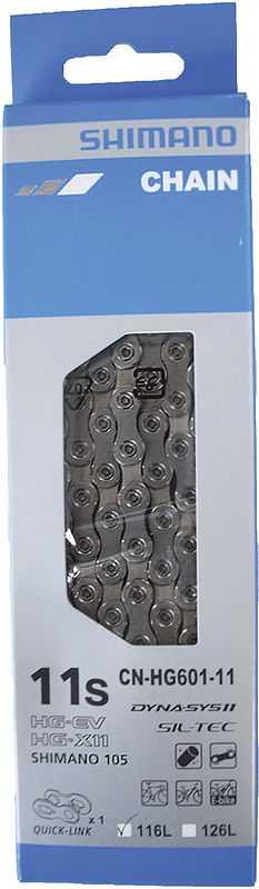 Shimano Fahrrad Kette CNHG601-11  11-fach  116 Glieder ICNHG60111116Q