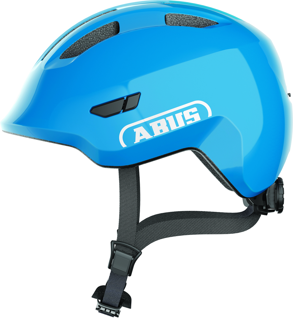 ABUS Kinderhelm Smiley 3.0 shiny blue M  50 - 55 cm