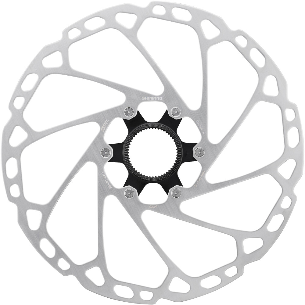 Bremsscheibe SM-RT64 203mm CL Verschlussring mit Außenverzahnung