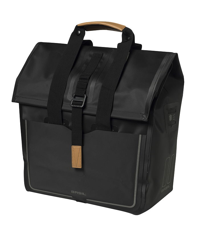 Basil Shopper Urban Dry matt schwarz