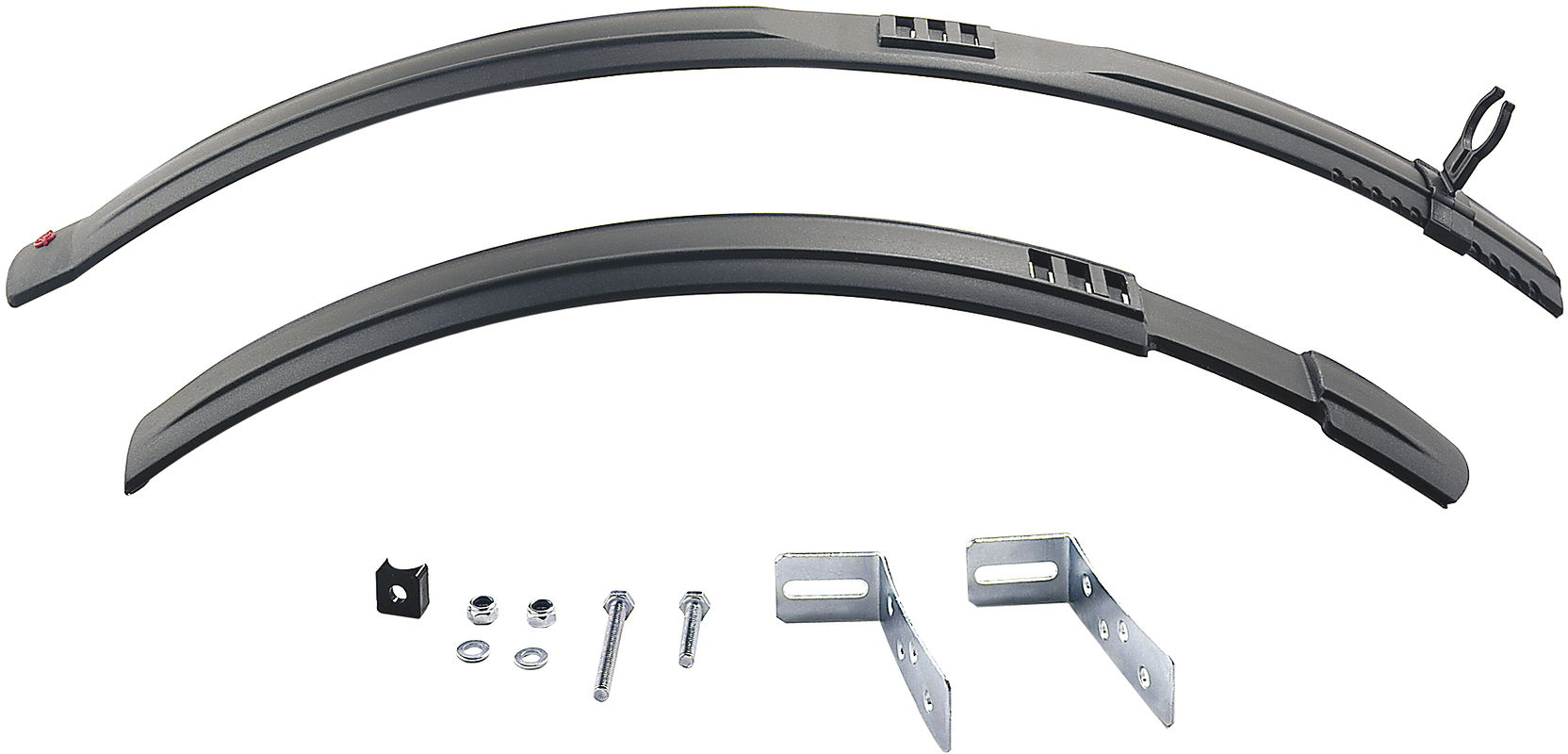 Hebie Steckschutzblech Set Natter schwarz 26" - 29" 0770 E