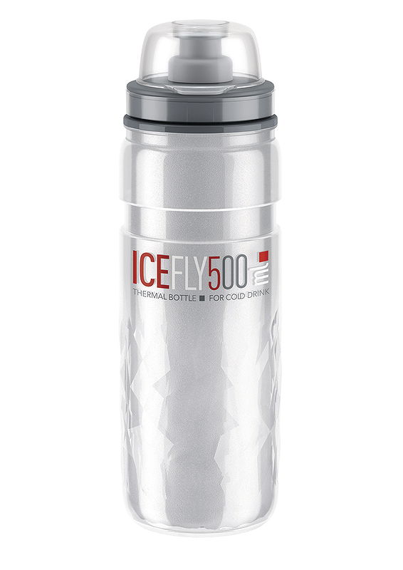 Elite Thermo Trinkflasche Ice Fly klar 0,50 L