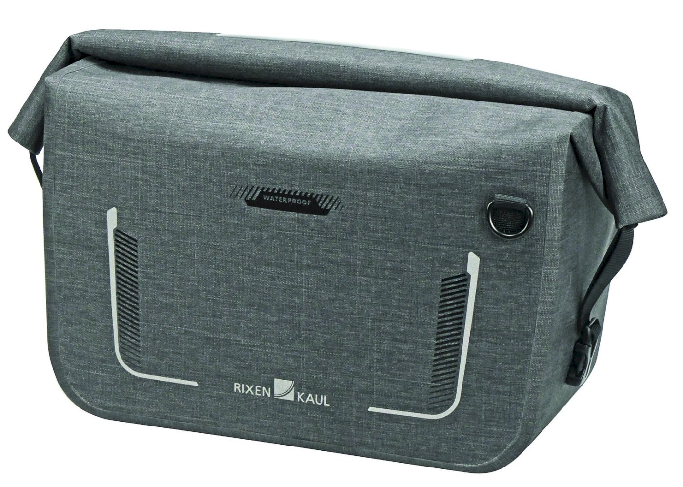 Rixen & Kaul Lenkertasche Lightpack Max Waterproof OHNE Lenkeradapter grau
