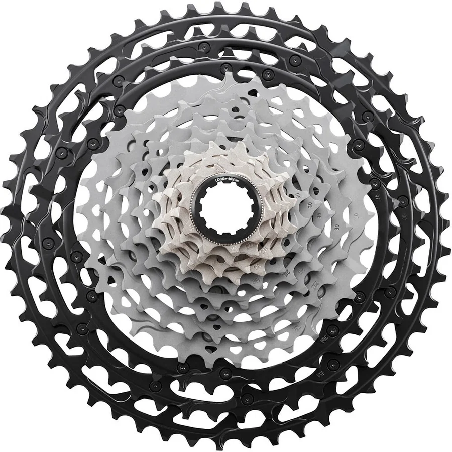 Shimano Kassette 12-fach CSM8200 silber/schwarz ICSM8200051  10-51 Zähne