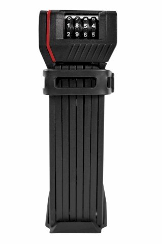 TRELOCK Zahlen-Faltschloss FS 280 TWO.GO Code X-Move schwarz 100 cm