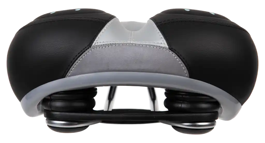 Velo Gel Zone Komfortsattel Damen  schwarz / grau/blau