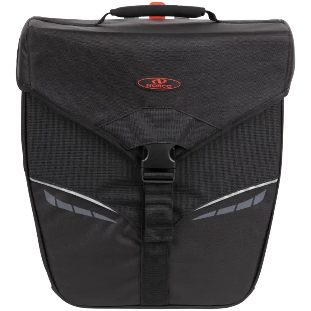 Norco Idaho City Seitentasche mit KLICKfix Kompakt Schiene mit variabler Hakenposition schwarz