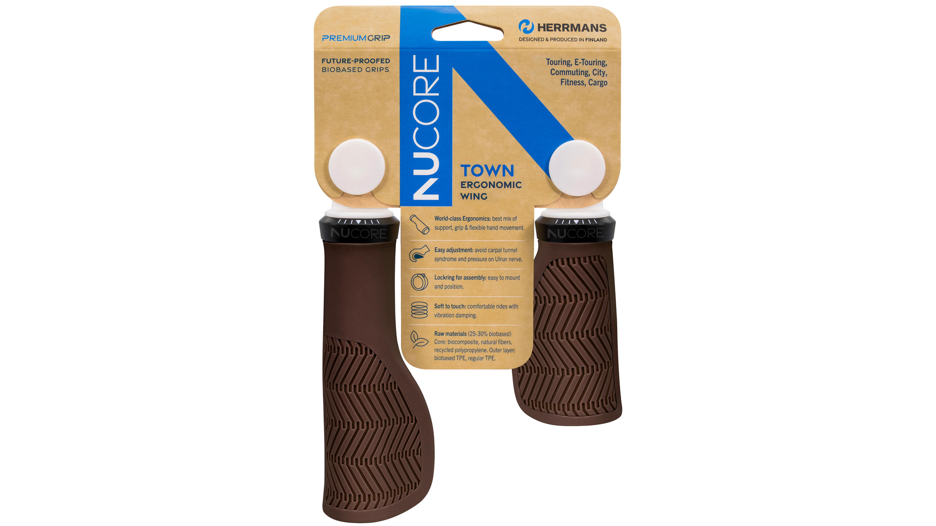 HERRMANS GRIFF TOWN WAVE BROWN BL 130MM + AR 90MM