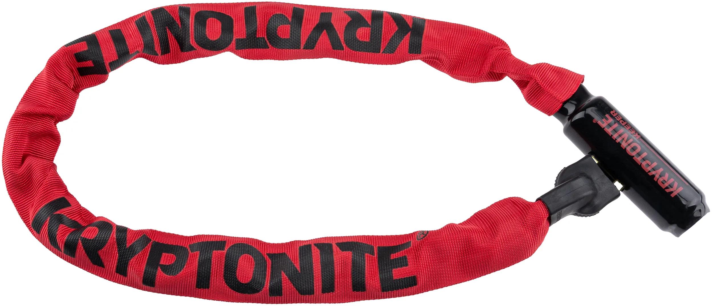 KRYPTONITE KEEPER 785 INTEGRATED CHAIN - RED