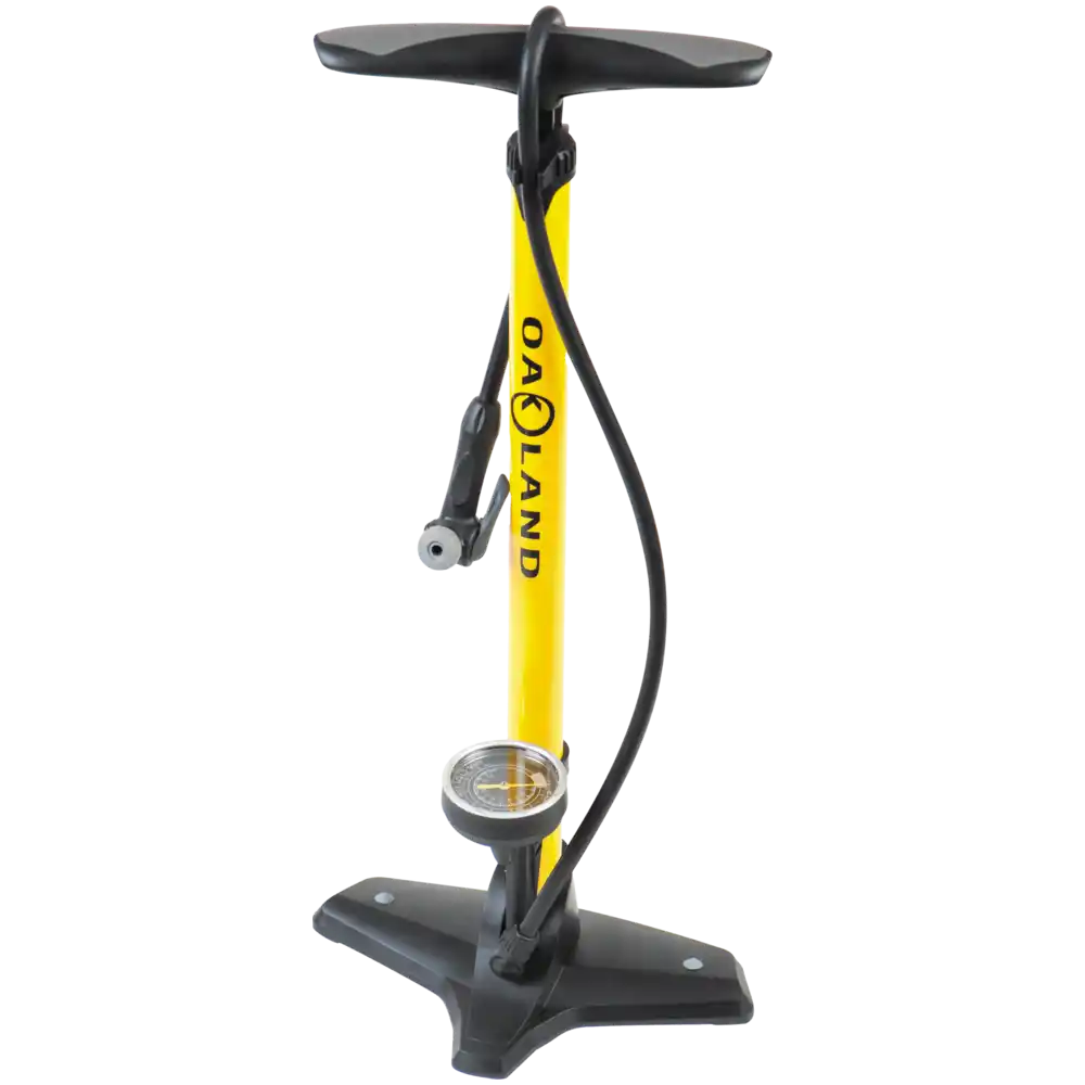 Oakland Standpumpe Floor-Pump Tec  gelb